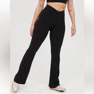 OFFLINE By Aerie Real Me High Waisted Crossover Flare Legging